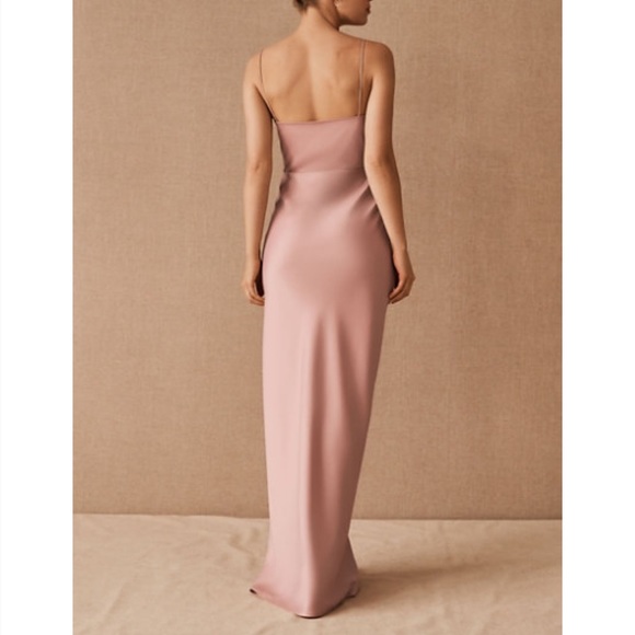 NWT Sachin & Babi Freya Charmeuse Maxi Dress 4 Dusty Rose - Picture 3 of 16